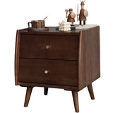 EMERSON HYATT Bedside Table Solid Wood Nordic Bedroom Lamp Table Night Stand ( 4 Colour )