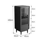 MICHEAL Glass Display Dining Cabinet Modern