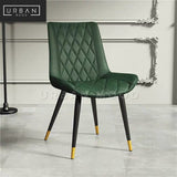 RIVERA Modern Leather Dining Chair