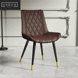 RIVERA Modern Leather Dining Chair