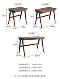 SEBASTIAN Solid Wood Modern Japanese Writing Desk