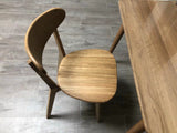 TOBY ACCORD Rustic Solid Wood Dining Chair