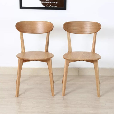 TOBY ACCORD Rustic Solid Wood Dining Chair