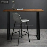 JONSON Rustic Solid Wood Bar Table