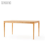 Premium | ADELINE Solid Wood Dining Table