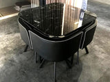 ZENTARO Marble Dining Table And Chairs
