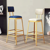 ATELIER Modern Velvet Bar Stool