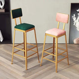 ATELIER Modern Velvet Bar Stool