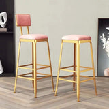 ATELIER Modern Velvet Bar Stool