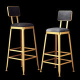 ATELIER Modern Velvet Bar Stool
