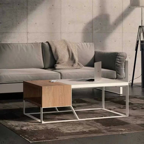 DECLAN Postmodern Wireframe Coffee Table