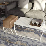 DECLAN Postmodern Wireframe Coffee Table