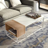 DECLAN Postmodern Wireframe Coffee Table