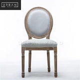 JAQUET Vintage Distressed Dining Table & Chairs