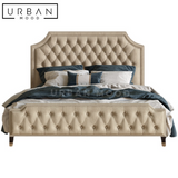 ROSEVILLE Victorian Velvet Bedframe
