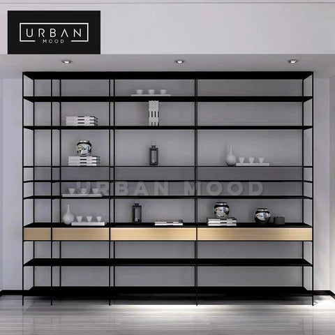 SHIELD Minimalist Wireframe Display Shelf