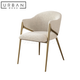 SNOWDON Modern Boucle Dining Chair