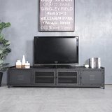 CULLEN Modern Industrial Metal TV Cabinet