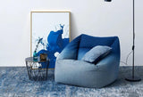 (Clearance) TUSCAN Ombre Denim Lazy Boy Armchair