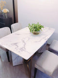 VIDA Contemporary Marble Dining Table