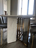 VIDA Contemporary Marble Dining Table