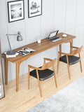 MCKENZIE JAPANESE Executive Desk Console Table All Solid Wood