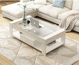 Modern Tempered Glass Coffee Table