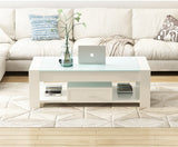 Modern Tempered Glass Coffee Table