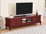 WAREHOUSE SALE MATEO European Style Solid Wood TV Console Cabinet ( Size 1,2 to 2m , 4 Color ) ( Discount Price $1099 Special Price $699 )