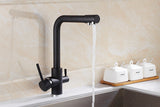 URI Minimalist Matte Black/Nude Tap Faucet