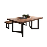 Phoenix BALI CONRAD Dining Table Live Edge Solid Wood