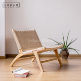 Premium | TILBURY Solid Wood Leisure Chair