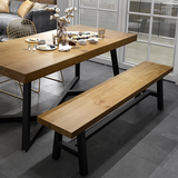 WAREHOUSE SALE Aubrey Yemu Bench Solid Wood Nordic 1.2 to 2.2m  ( 4 Color Selection ) Special Price $249 - 399