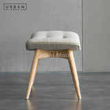 Premium | CODDLE Solid Wood Fabric Stool