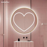 ALISTAIR Heart LED Wall Mirror