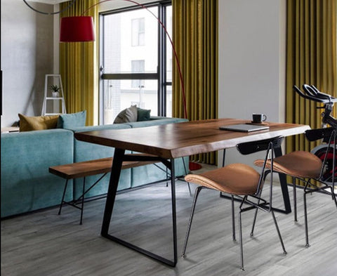 ANTONIO Solid Wood Dining Table Nordic Modern Minimalist Scandinavian