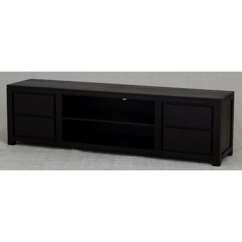 Andrea TV Console Entertainment Unit 4 Drawers in Mahogany or Chocolate RMY238SB 004 TA