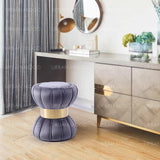 BRINA Velvet Vanity Stool