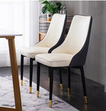 BRONTE Classic Faux Leather Dining Chair