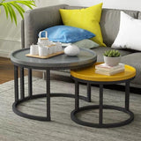 CADEE Colour Pop Round Coffee Table