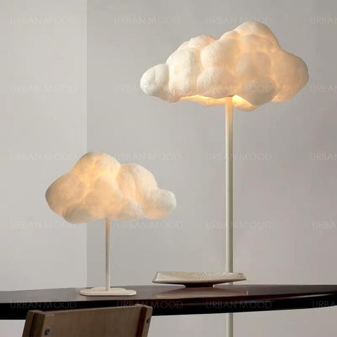 CLOUDY Day Whimsical Standing Bedside Lamp