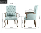 CLAUDIO Vintage Tufted Armchair