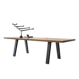 DEVILLE Contemporary Solid Wood Dining Office Table