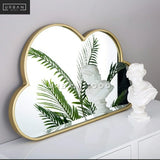 DRIZZLY Modern Vanity Cloud Wall Mirror