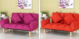 FENSTON Plush Colour Pop Sofa Bed