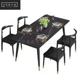 GALLERIA Modern Marble Dining Table & Chairs