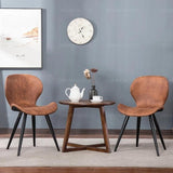 HANS Contemporary Faux Leather Dining Office Chair