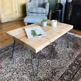 HELIA Solid Oak Wood Coffee Table