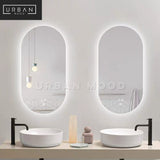 GLIDE Oval LED Wall Mirror