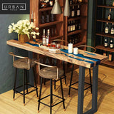 DALCON Epoxy Resin River Bar Table